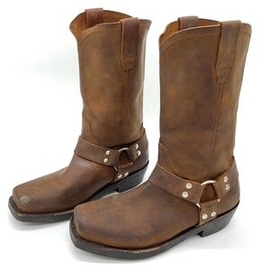 CODY JAMES leather motorcycle engineer style BOOTS